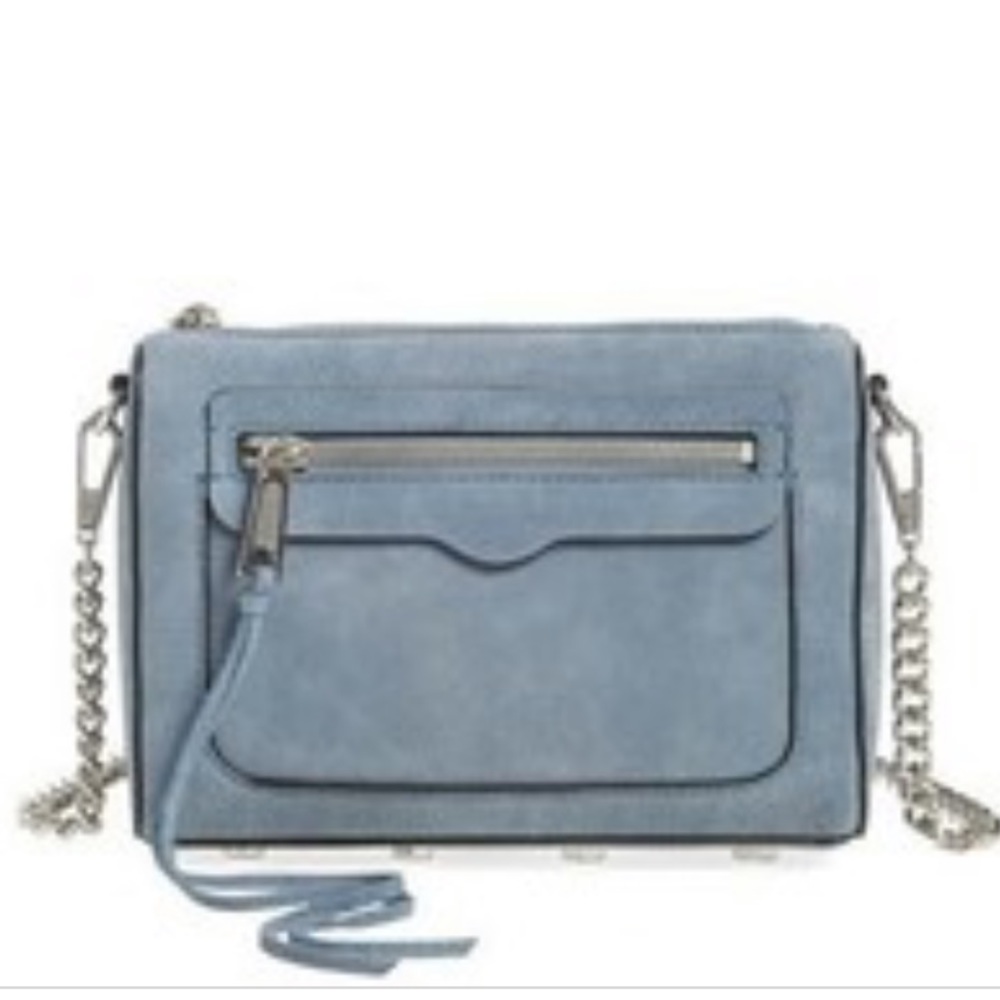 Rebecca Minkoff Light Blue Suede Bag